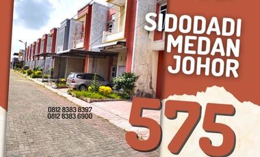 Villa 2 Lantai Murah Dalam Komplek - 500 Jutaan di Sidodadi