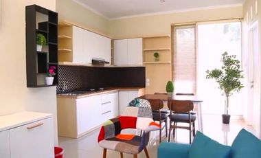 Rumah 2 lantai harga 1 lantai bergaya kekinian di Cimahi