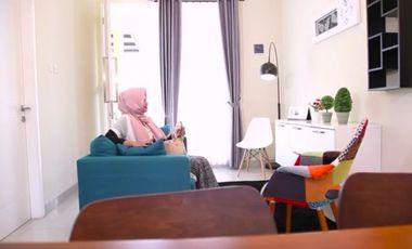 Rumah 2 lantai harga 1 lantai bergaya kekinian di Cimahi