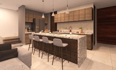 Townhouse Premium de 3 Habitaciones en pre venta en Ya ax Beh Conkal Merida