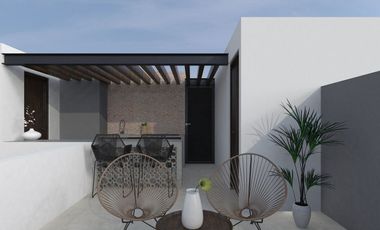 Townhouse Premium de 3 Habitaciones en pre venta en Ya ax Beh Conkal Merida