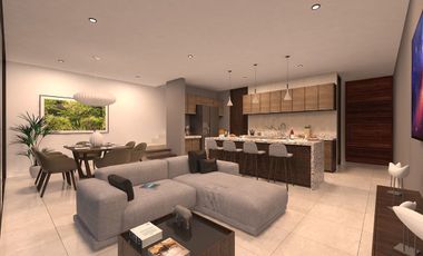 Townhouse Premium de 3 Habitaciones en pre venta en Ya ax Beh Conkal Merida