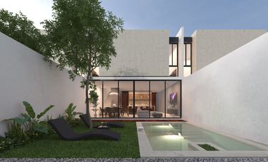Townhouse Premium de 3 Habitaciones en pre venta en Ya ax Beh Conkal Merida
