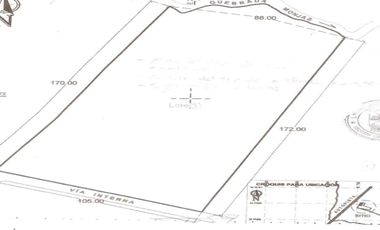 Terreno de venta en Sector Chuquipata – código:11007