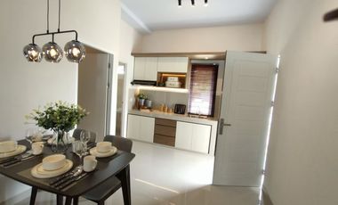 RUMAH CLUSTER NOL DP ADA WATERBOM DEKAT WISATA ASIAFAM