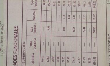 AMPLIO DEPARTAMENTO DE 3 AMBIENTES CON LIVING Y ENTREPISO, COCINA CON LAVADERO INTEGRADO, BALCÓN AL FRENTE Y PATIO BALCÓN EN CONTRAFRENTE.