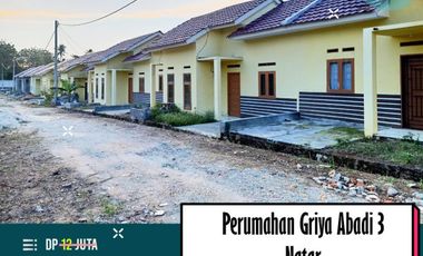 Perumahan subsidi siap huni belakang Pasar natar