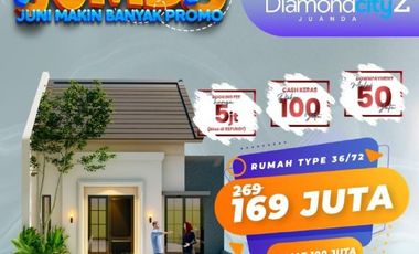 BONUS MELIMPAH, Hub. 0821-3993-----, Cari Perumahan Murah di Daerah Sidoarjo, Diamond City Juanda 2