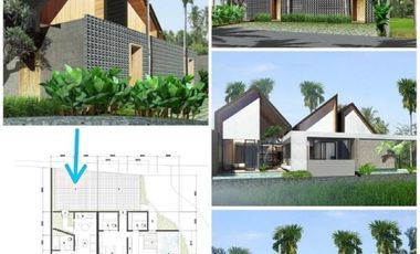 Villa for sale with great architecture villa concept @ Ubud, Bali