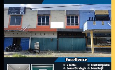 dijual ruko dekat kawasan kampus uin