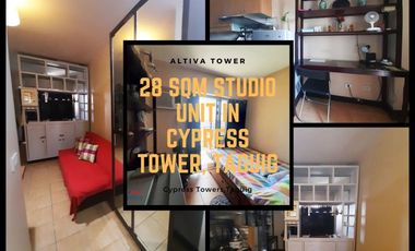FOR SALE: Studio Type Unit in Cypress Tower, Taguig