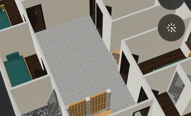 2004. Dijual Rumah 2 Lantai Tengah Kota Alun Alun Kauman Bojonegoro