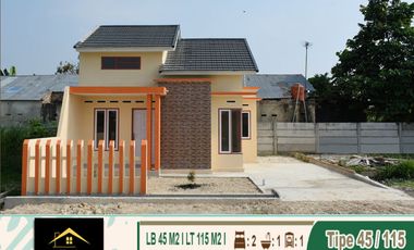 rumah minimalis gratis biaya pajak2 lokasi teropong