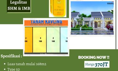 Rumah siap KPR model minimalis SHM dekat RSUD Magelang