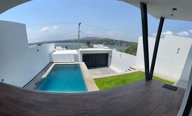 CASA NUEVA, INDEPENDIENTE, CON HERMOSA VISTA AL LAGO