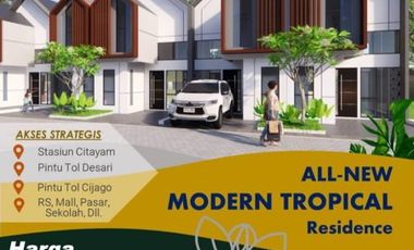 Rumah 2 lantai Dekat Stasiun Citayam Sasak Panjang 400 jt an