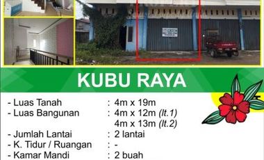 Ruko Parit Haji Muksin 2 Kubu Raya, Kalimantan barat
