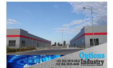 You are looking to rent an industrial warehouse in Mexico