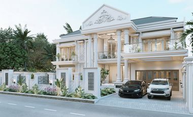 di jual rumah mewah full interior dan isi di jalan cemarah kipas komplek pemda pekanbaru