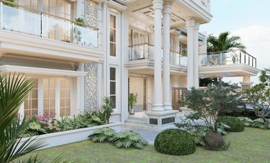 di jual rumah mewah full interior dan isi di jalan cemarah kipas komplek pemda pekanbaru