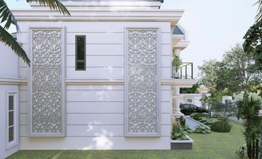 di jual rumah mewah full interior dan isi di jalan cemarah kipas komplek pemda pekanbaru