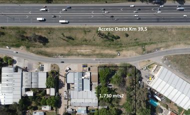 Terreno Fracción en Venta Colectora Acceso Oeste - La Reja - Moreno