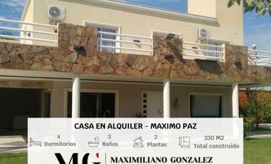 Casa en Alquiler Maximo Paz Cañuelas