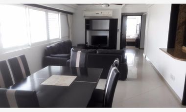 Departamento amueblado en el piso 10 de torre San Sebastián con vista al mar