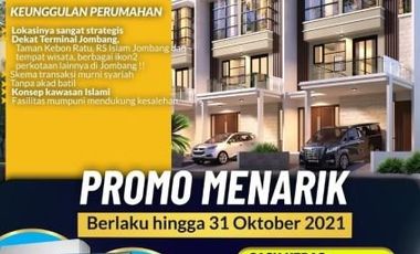 Promo Beli Rumah dapat Mobil Honda Brio dan FREE SHM di Jombang, Jawa Timur