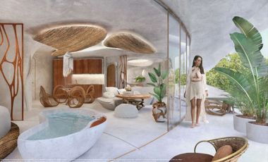 Condominio con diseño icónico, terraza de 48 m2, spa, restaurante, galería de ar