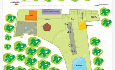 Rancho en Venta como terreno  en San Lorenzo Acopilco