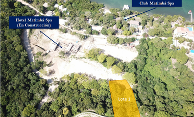 Venta lote de terreno en Matimba Condominio en Isla de Baru Cartagena