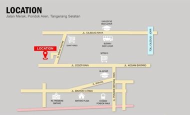 Rumah Cantik & Kokoh Di Cluster Jurang Mangu - Cw 6110 Br