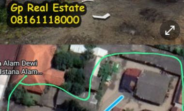 Tanah 250jt/th ng 1200 m2 Disewakan di jalan Ciputat Parung Kavling Pertamina Kedaung Sawangan Depok
