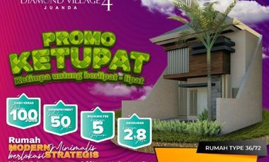 Pasti Untung, Wa 0821-3993-----, Dijual Rumah Baru Disidoarjo, Diamond Village Juanda 4