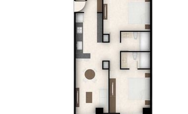 Departamento (Santa Lucía) en Venta en Zaguán en Santa Gertrudis Copó