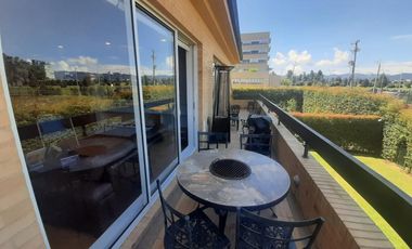 apartamento en venta en santa ana de chia. Cod V4160