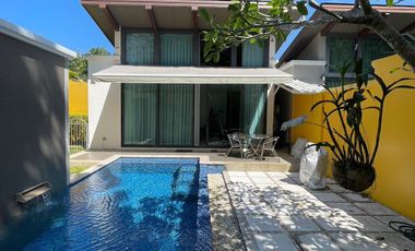 Gorgeous 2 bed 2 bath Pool Villa with extra side boundary