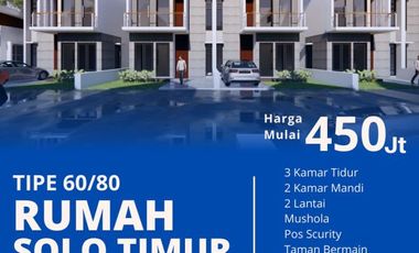 RUMAH KARANGANYAR DEKAT SOLO TIMUR