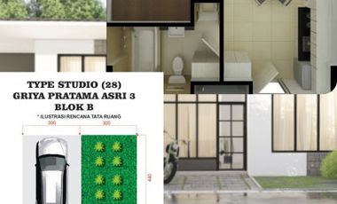 Hunian Bergaya Studio Unik Ala Kaum Milleneal di Prambanan