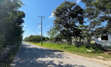 Venta de terrenos semiurbanizados en Mocochá Yucatán