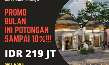 199JT DAPAT RUMAH DI SEDAYU BANTUL ! BOOKING SEKARANG JUGA !
