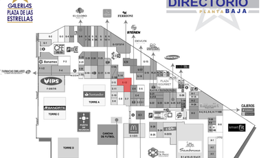 VENTA O RENTA (EN PARTES) LOCAL COMERCIAL EN PLAZA GALERIAS