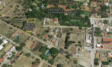 Terreno vENta en Buena Vista Ixtlahuacan de los Membrillos pegado a Ex Hacienda