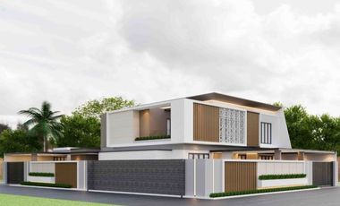 di jual rumah mewah full interior dan isi di jalan cemarah kipas komplek pemda pekanbaru