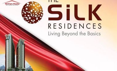 1 Bedroom w Balcony Condo for Sale in THE SILK RESIDENCES Sta Mesa Manila