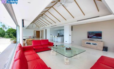 Spectacular Samui Sea View Villa on 1 Rai Land