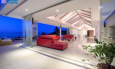 Spectacular Samui Sea View Villa on 1 Rai Land