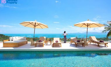 Spectacular Samui Sea View Villa on 1 Rai Land