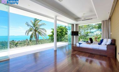 Spectacular Samui Sea View Villa on 1 Rai Land